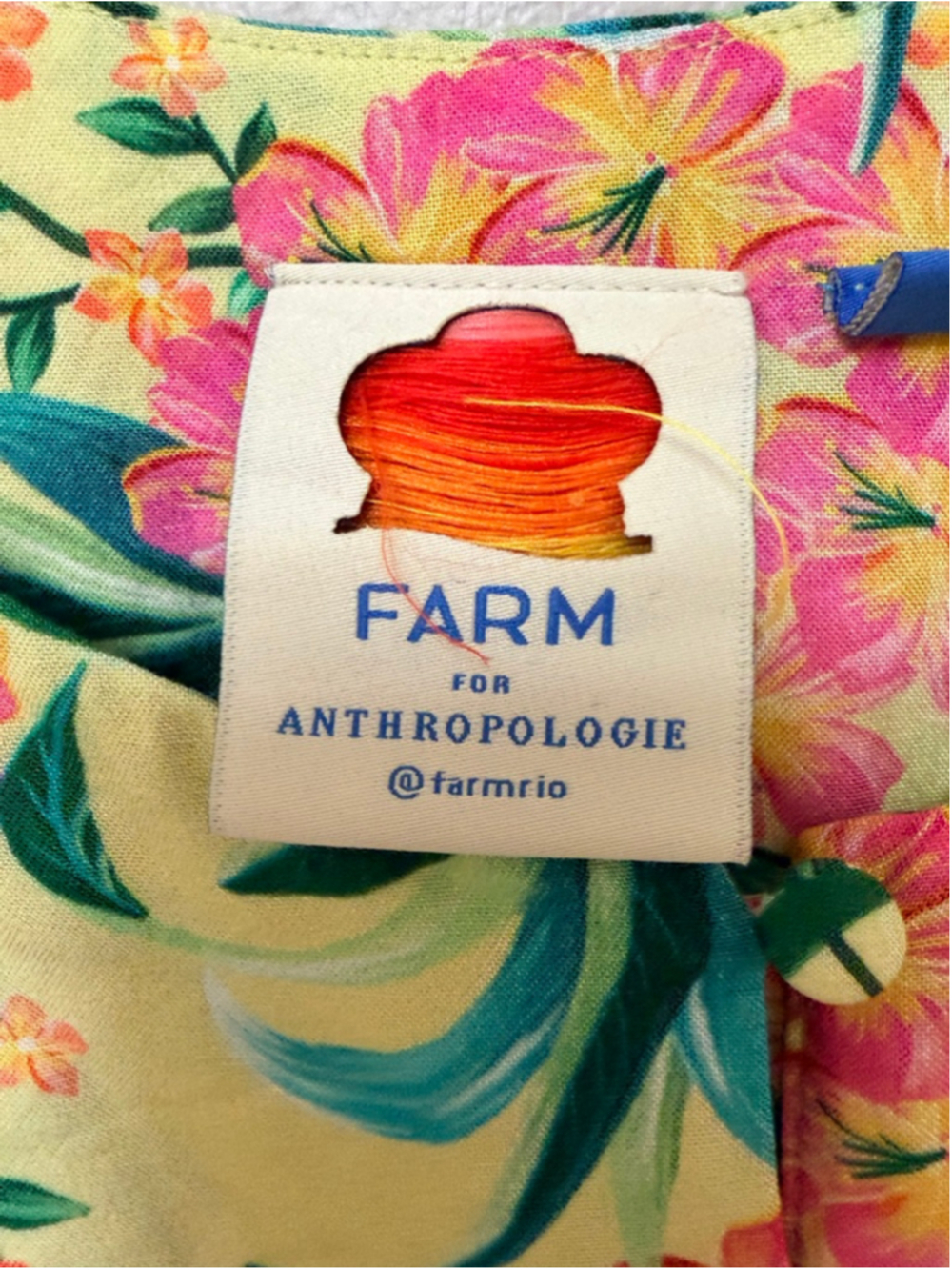 FARM Rio Ruffled Tropical Top - Picture 5 of 8